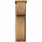 Ekena Millwork Carmel Rough Sawn Corbel w/Backplate, Western Red Cedar, 8"W x 14"D x 30"H COR08X14X30CAR01RWR - alternate 2